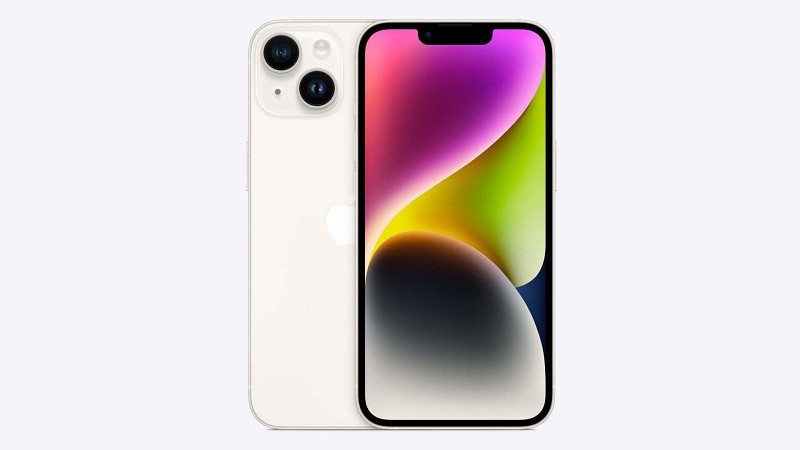 Mẫu iPhone 14 màu Starlight Mẫu iPhone 14 màu Starlight