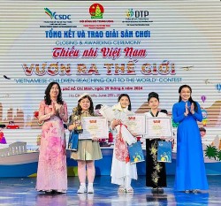 Sôi nổi vòng chung kết cuộc thi Thiếu nhi Việt Nam - Vươn ra thế giới