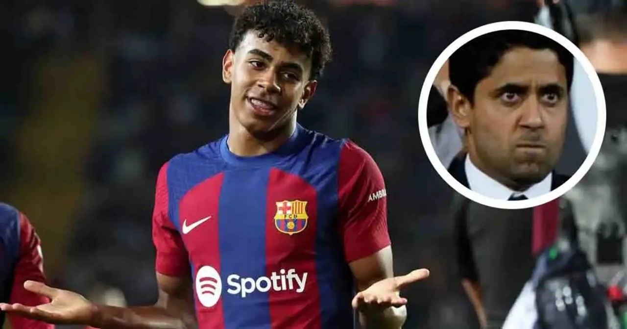 PSG sẵn sàng phá vỡ kỷ lục chuyển nhượng cho tài năng trẻ Barca Lamine Yamal