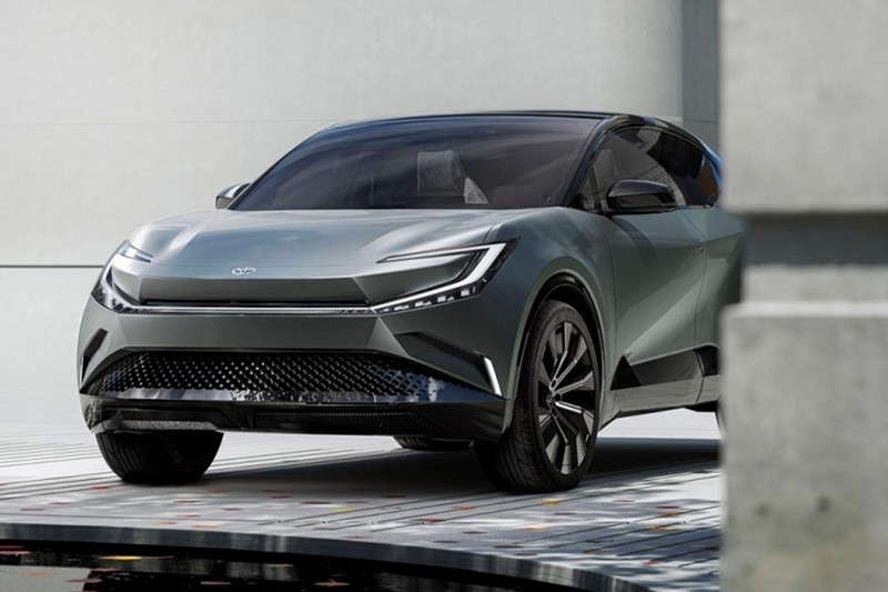 Mẫu xe điện Toyota BZ Compact SUV concept.