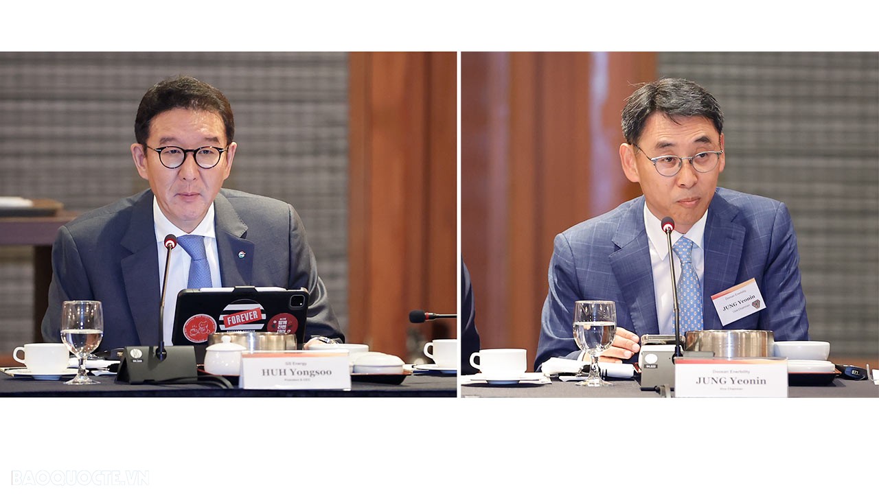 Các tập đoàn hàng đầu Hàn Quốc mong muốn đầu tư, mở rộng sản xuất kinh doanh tại Việt Nam Các tập đoàn hàng đầu Hàn Quốc mong muốn đầu tư, mở rộng sản xuất kinh doanh tại Việt Nam