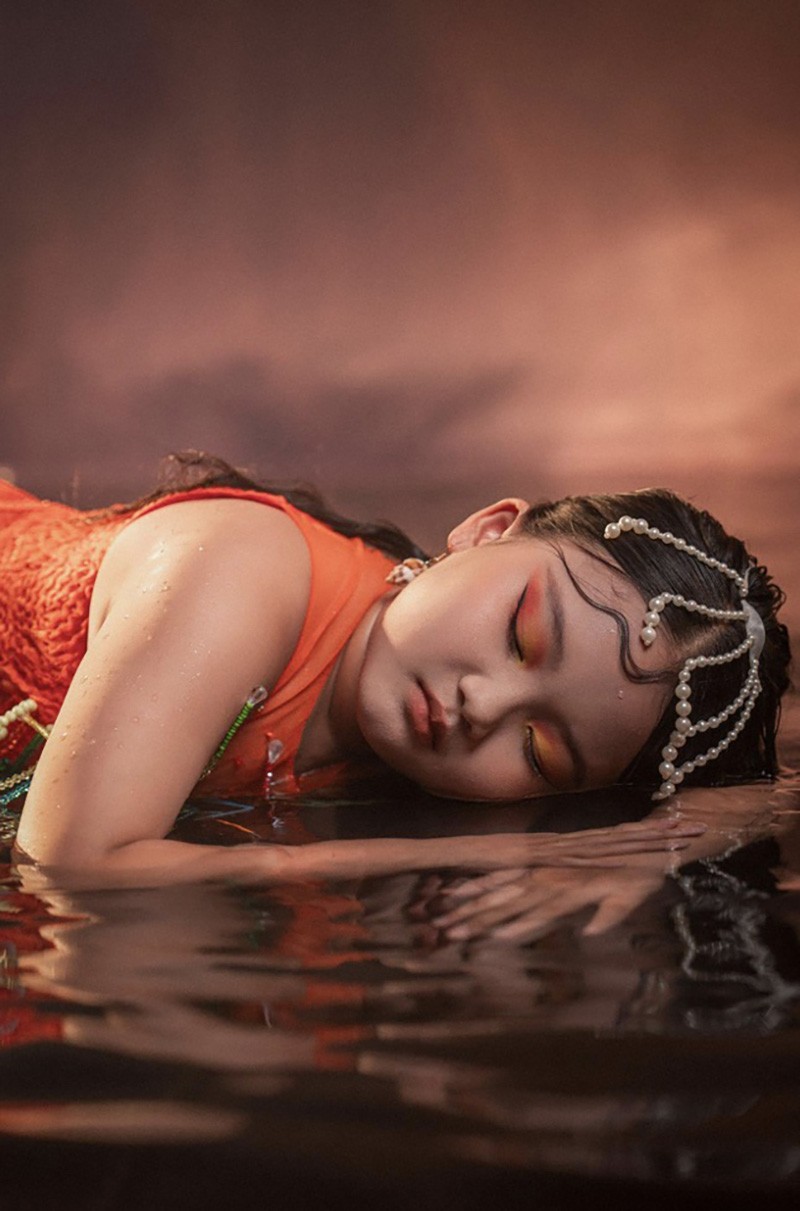 Rita Thiên Phúc đảm nhận vai trò đại diện BST của Trinh Châu tại Ocean Fashion Show 2024