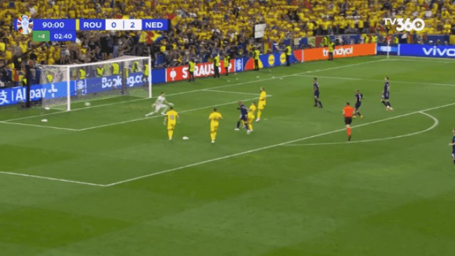 EURO 2024: Khoảnh khắc hài hước ở bàn thắng thứ 3 của Hà Lan EURO 2024: Khoảnh khắc hài hước ở bàn thắng thứ 3 của Hà Lan