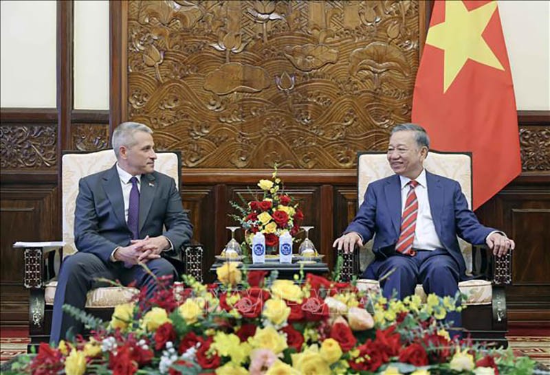 Chủ tịch nước Tô Lâm tiếp Đại sứ Belarus