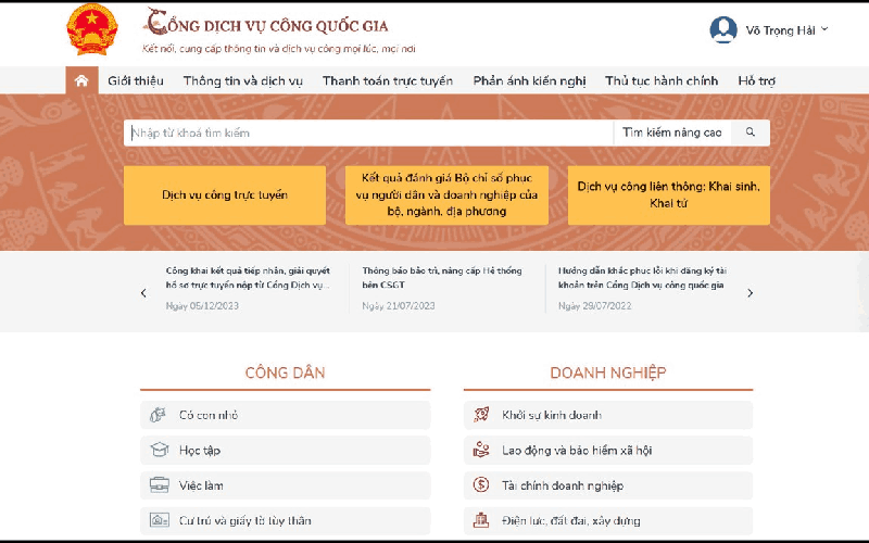 Cách đăng nhập cổng dịch vụ công Quốc gia bằng VNeID nhanh chóng Cách đăng nhập cổng dịch vụ công Quốc gia bằng VNeID nhanh chóng