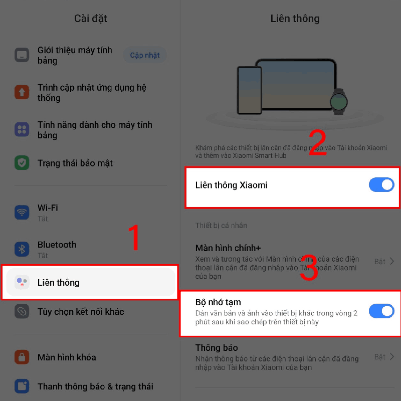 Cách dán văn bản copy từ điện thoại sang Redmi iPad Pro siêu dễ