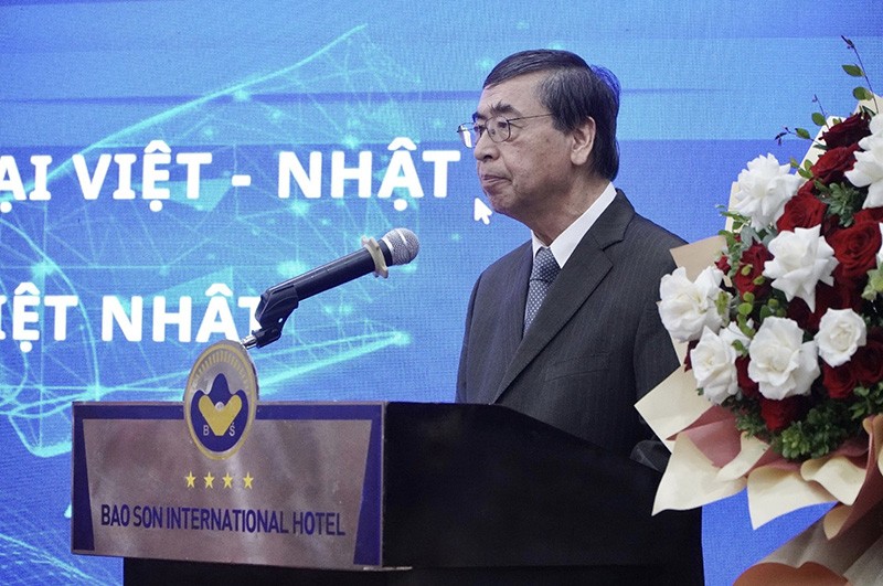 Nguyên Thứ trưởng Bộ Ngoại giao, Chủ tịch ALOV Nguyễn Phú Bình phát biểu tại sự kiện. Nguyên Thứ trưởng Bộ Ngoại giao, Chủ tịch ALOV Nguyễn Phú Bình phát biểu tại sự kiện.