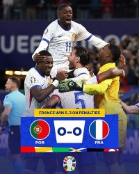 Pháp thẳng tiến vào bán kết EURO 2024 sau khi hạ gục Bồ Đào Nha trên chấm 11m