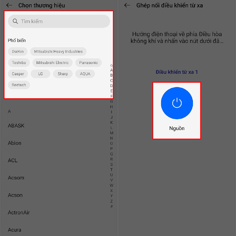Cách điều khiển máy lạnh dễ dàng trên điện thoại đơn giản Cách điều khiển máy lạnh dễ dàng trên điện thoại đơn giản