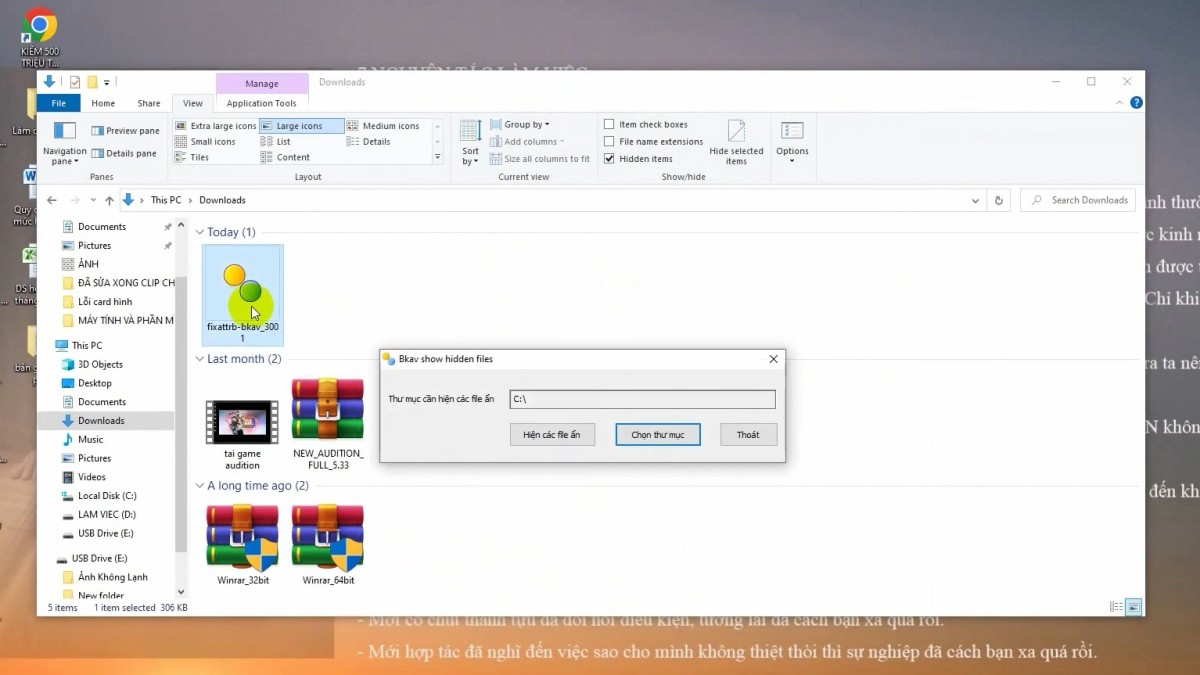 Hướng dẫn 2 cách hiện file ẩn trên Windows 10 nhanh chóng Hướng dẫn 2 cách hiện file ẩn trên Windows 10 nhanh chóng