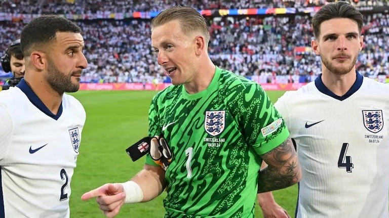 Hai người hùng thầm lặng của đội tuyển Anh trong loạt đá luân lưu với Thụy Sỹ