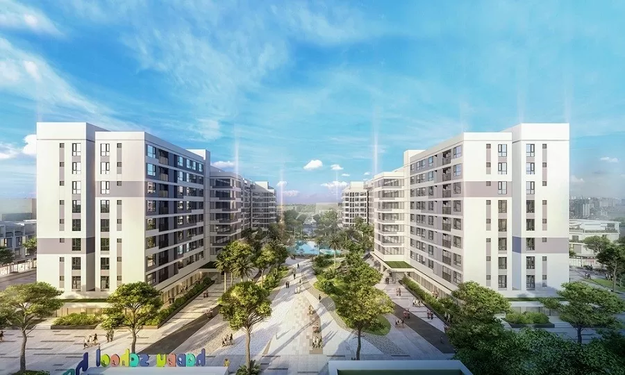 Phối cảnh dự án nhà ở xã hội tại thị xã Duy Tiên. (Nguồn: VGP) Phối cảnh dự án nhà ở xã hội tại thị xã Duy Tiên. (Nguồn: VGP)