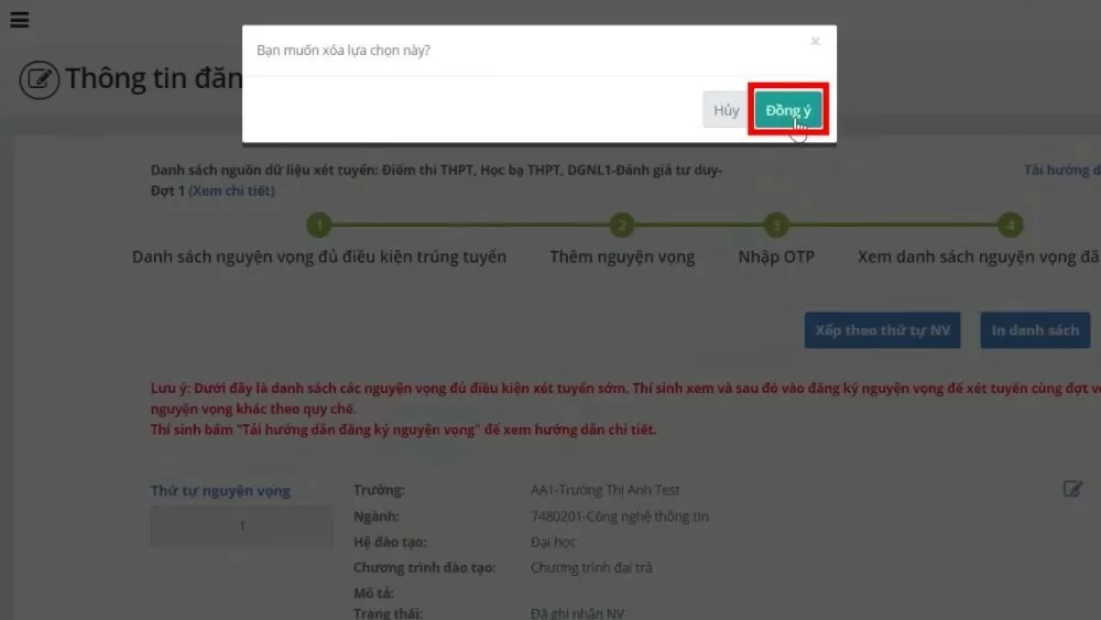 Cách đăng ký nguyện vọng đại học online siêu đơn giản Cách đăng ký nguyện vọng đại học online siêu đơn giản
