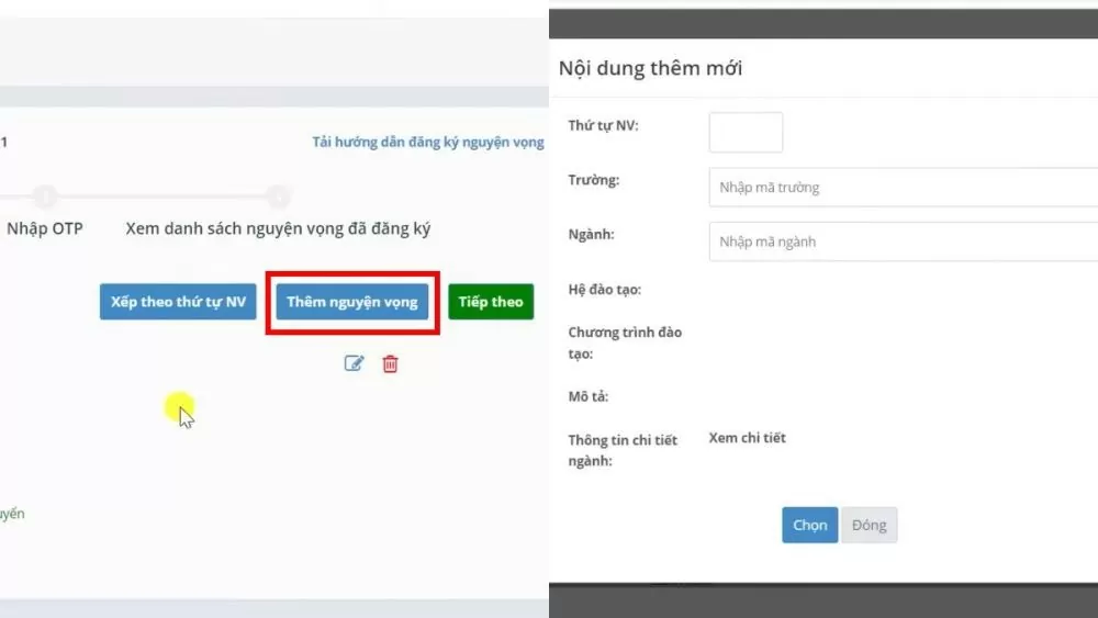 Cách đăng ký nguyện vọng đại học online siêu đơn giản Cách đăng ký nguyện vọng đại học online siêu đơn giản