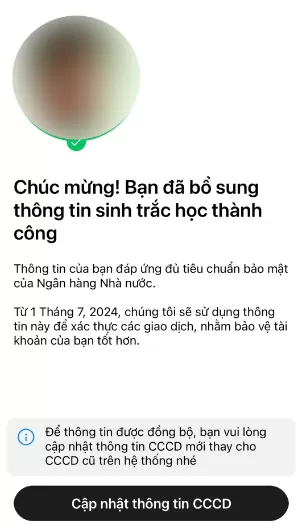 Hướng dẫn cách cập nhật sinh trắc học ngân hàng Techcombank Hướng dẫn cách cập nhật sinh trắc học ngân hàng Techcombank