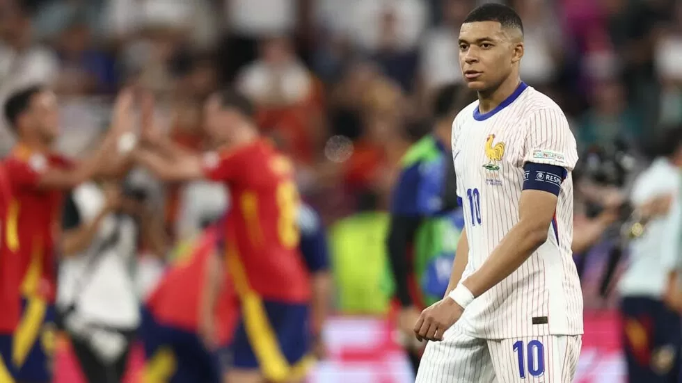 Kylian Mbappe và đội tuyển Pháp chia tay EURO 2024 sau trận bán kết. (Nguồn: AFP) Kylian Mbappe và đội tuyển Pháp chia tay EURO 2024 sau trận bán kết. (Nguồn: AFP)