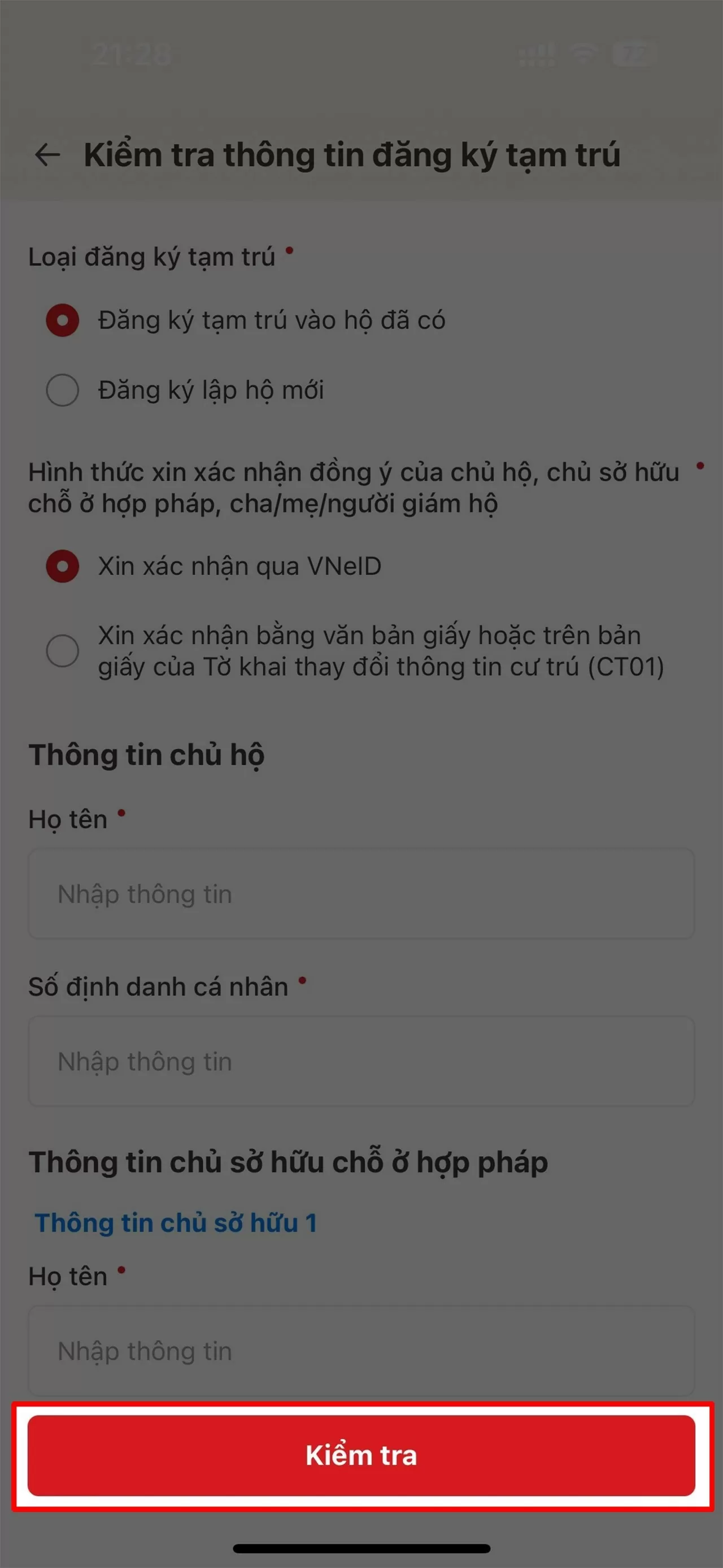 Cách đăng ký tạm trú trên VNeID tại nhà đơn giản nhất Cách đăng ký tạm trú trên VNeID tại nhà đơn giản nhất