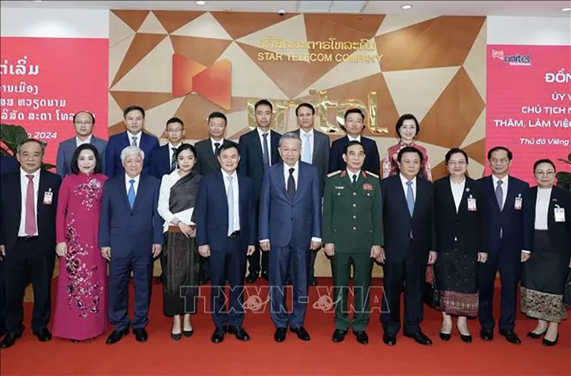 Liên doanh Star Telecom tiếp tục là biểu tượng, là hình mẫu hợp tác kinh tế Lào-Việt Nam Liên doanh Star Telecom tiếp tục là biểu tượng, là hình mẫu hợp tác kinh tế Lào-Việt Nam