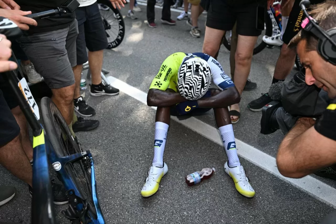 Những khung hình ấn tượng của giải đua xe đạp Tour de France Những khung hình ấn tượng của giải đua xe đạp Tour de France