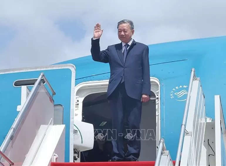 Chủ tịch nước Tô Lâm đến Phnom Penh, bắt đầu chuyến thăm cấp Nhà nước tới Vương quốc Campuchia Chủ tịch nước Tô Lâm đến Phnom Penh, bắt đầu chuyến thăm cấp Nhà nước tới Vương quốc Campuchia