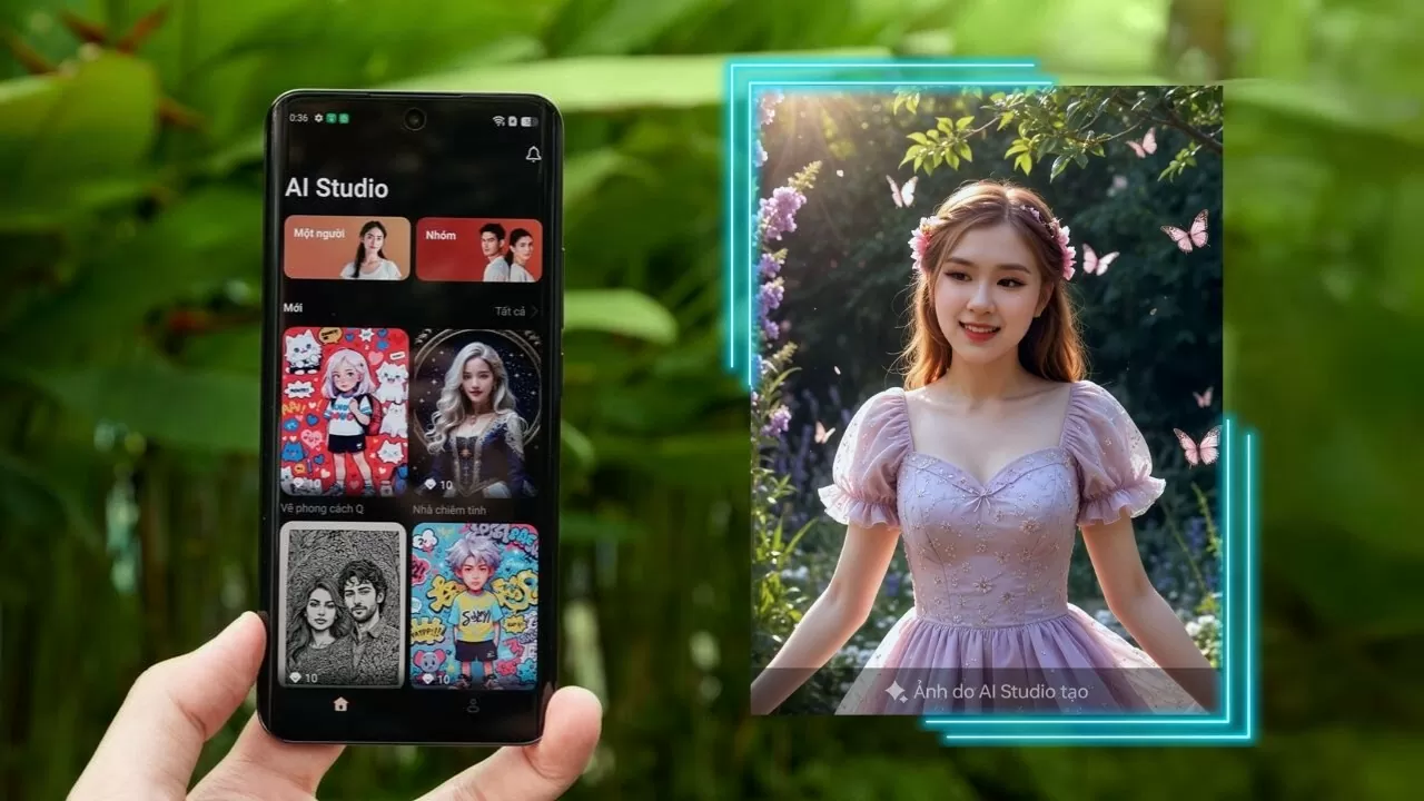 Cách tạo ảnh bằng AI trên OPPO Reno12 vô cùng ấn tượng và độc đáo Cách tạo ảnh bằng AI trên OPPO Reno12 vô cùng ấn tượng và độc đáo