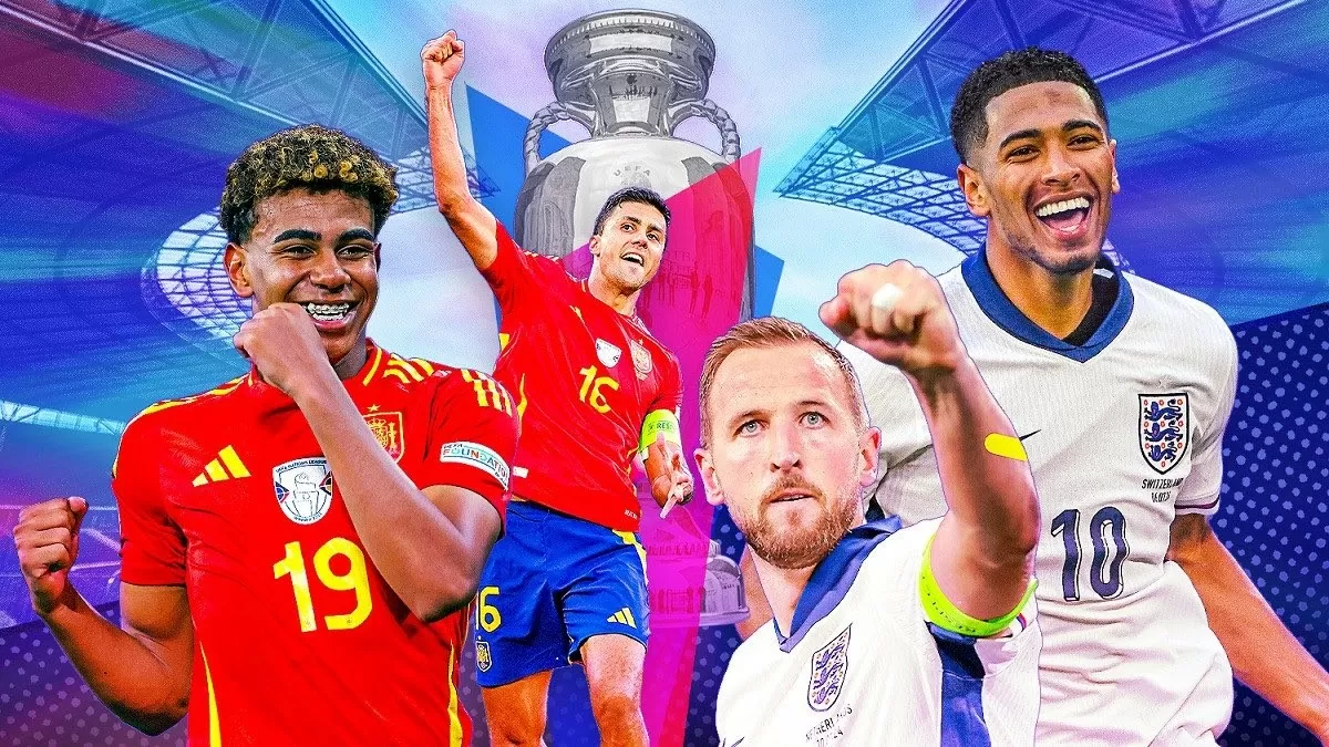 Tây Ban Nha với những Rodri và Lamine Yamal sẽ khiến Harry Kane và tuyển Anh dày thêm nỗi đau sau chung kết EURO 2024?(Nguồn: ESPN) Tây Ban Nha với những Rodri và Lamine Yamal sẽ khiến Harry Kane và tuyển Anh dày thêm nỗi đau sau chung kết EURO 2024?(Nguồn: ESPN)