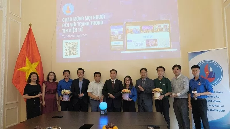 Ra mắt trang thông tin điện tử 'Tuổi trẻ tại Nga' Ra mắt trang thông tin điện tử 'Tuổi trẻ tại Nga'