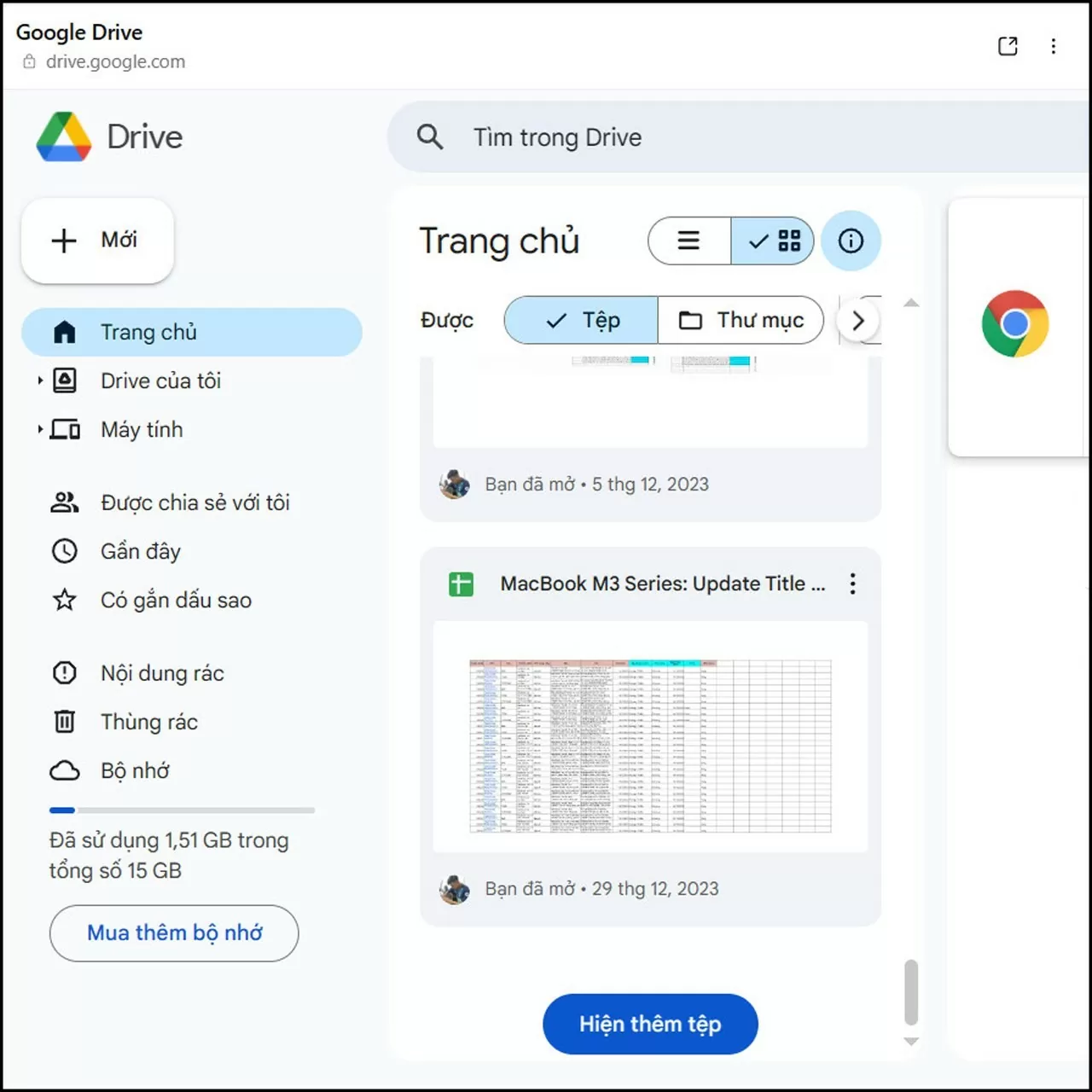 Bật mí cách tải tập tin vào Google Drive từ tab bất kỳ trên máy tính Bật mí cách tải tập tin vào Google Drive từ tab bất kỳ trên máy tính