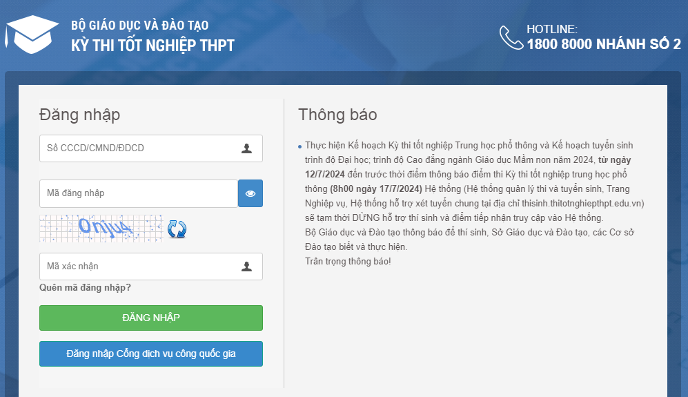 Hướng dẫn cách tra cứu điểm thi tốt nghiệp THPT 2024 nhanh nhất trên website của Bộ Giáo dục và Đào tạo