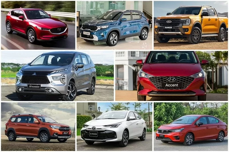 Những Điểm mặt 'vua doanh số' của 8 hãng xe phổ thông tại Việt Nam trong 6 tháng đầu năm 2024