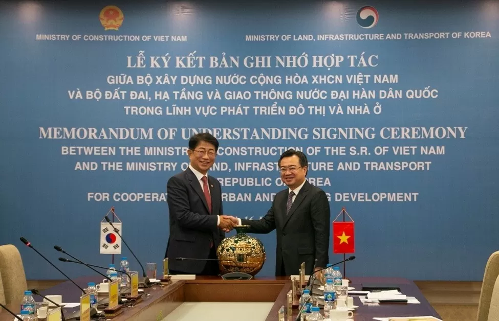 Việt Nam – Hàn Quốc: Tăng cường chia sẻ kinh nghiệm trong lĩnh vực đô thị và nhà ở xã hội Việt Nam – Hàn Quốc tăng cường chia sẻ kinh nghiệm trong lĩnh vực đô thị và nhà ở xã hội