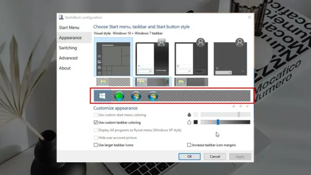 Mách bạn 3 cách làm trong suốt thanh taskbar Windows 10 siêu dễ Mách bạn 3 cách làm trong suốt thanh taskbar Windows 10 siêu dễ