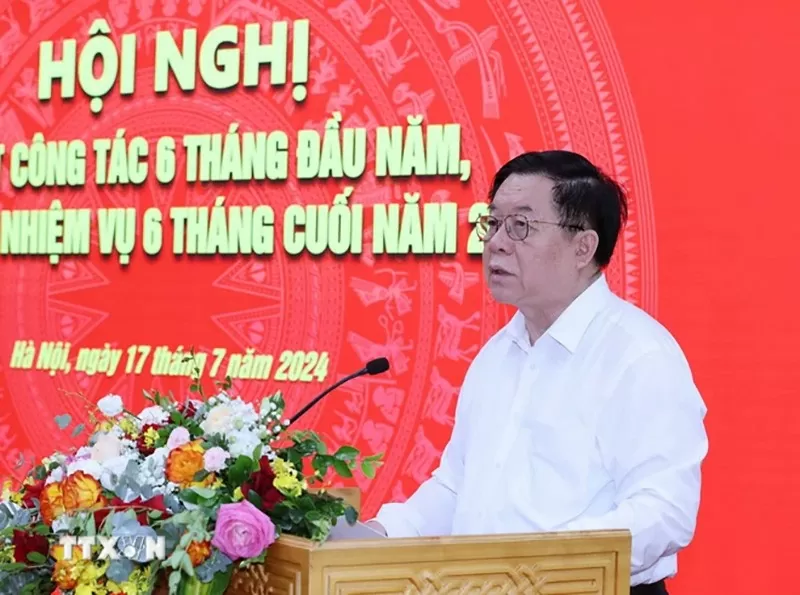 Ban Chỉ đạo 35 Trung ương tổ chức Hội nghị sơ kết 6 tháng đầu năm, triển khai nhiệm vụ 6 tháng cuối năm 2024 Ban Chỉ đạo 35 Trung ương tổ chức Hội nghị sơ kết 6 tháng đầu năm, triển khai nhiệm vụ 6 tháng cuối năm 2024
