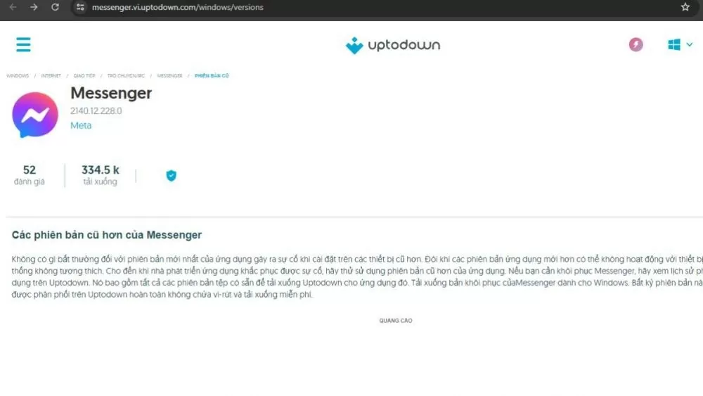 Hướng dẫn cách cài đặt lại Messenger cũ cho Android, iOS, PC, Laptop Hướng dẫn cách cài đặt lại Messenger cũ cho Android, iOS, PC, Laptop