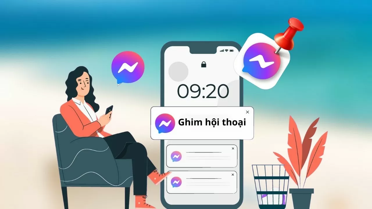 Cách ghim đoạn chat trên Messenger chỉ với 2 bước đơn giản Cách ghim đoạn chat trên Messenger chỉ với 2 bước đơn giản
