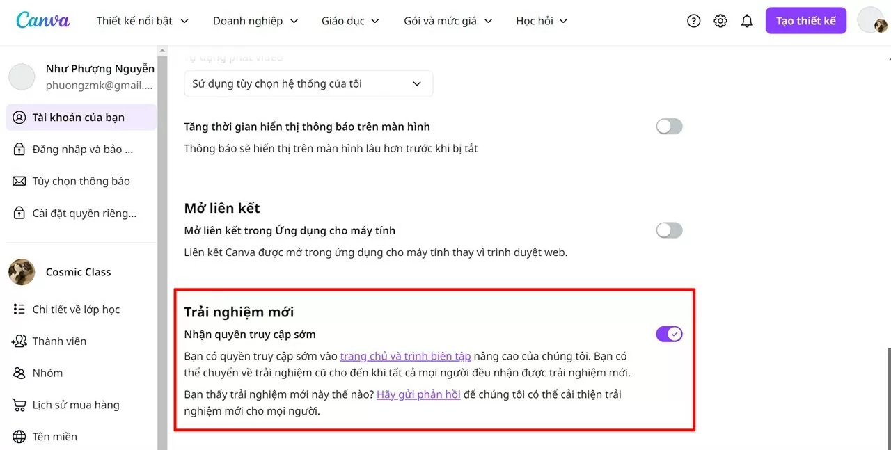 Cách quay về giao diện cũ của Canva siêu nhanh chóng Cách quay về giao diện cũ của Canva siêu nhanh chóng