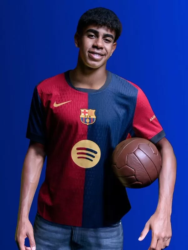 Barcelona ra mắt trang phục thi đấu mùa giải 2024/25, Lamine Yamal nổi bật nhất Barcelona ra mắt trang phục thi đấu mới, Lamine Yamal nổi bật nhất
