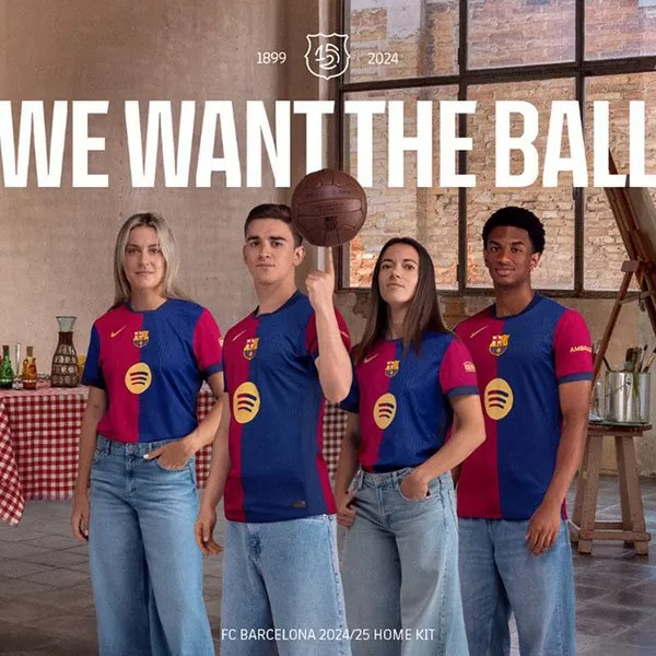 Barcelona ra mắt trang phục thi đấu mùa giải 2024/25, Lamine Yamal nổi bật nhất Barcelona ra mắt trang phục thi đấu mới, Lamine Yamal nổi bật nhất