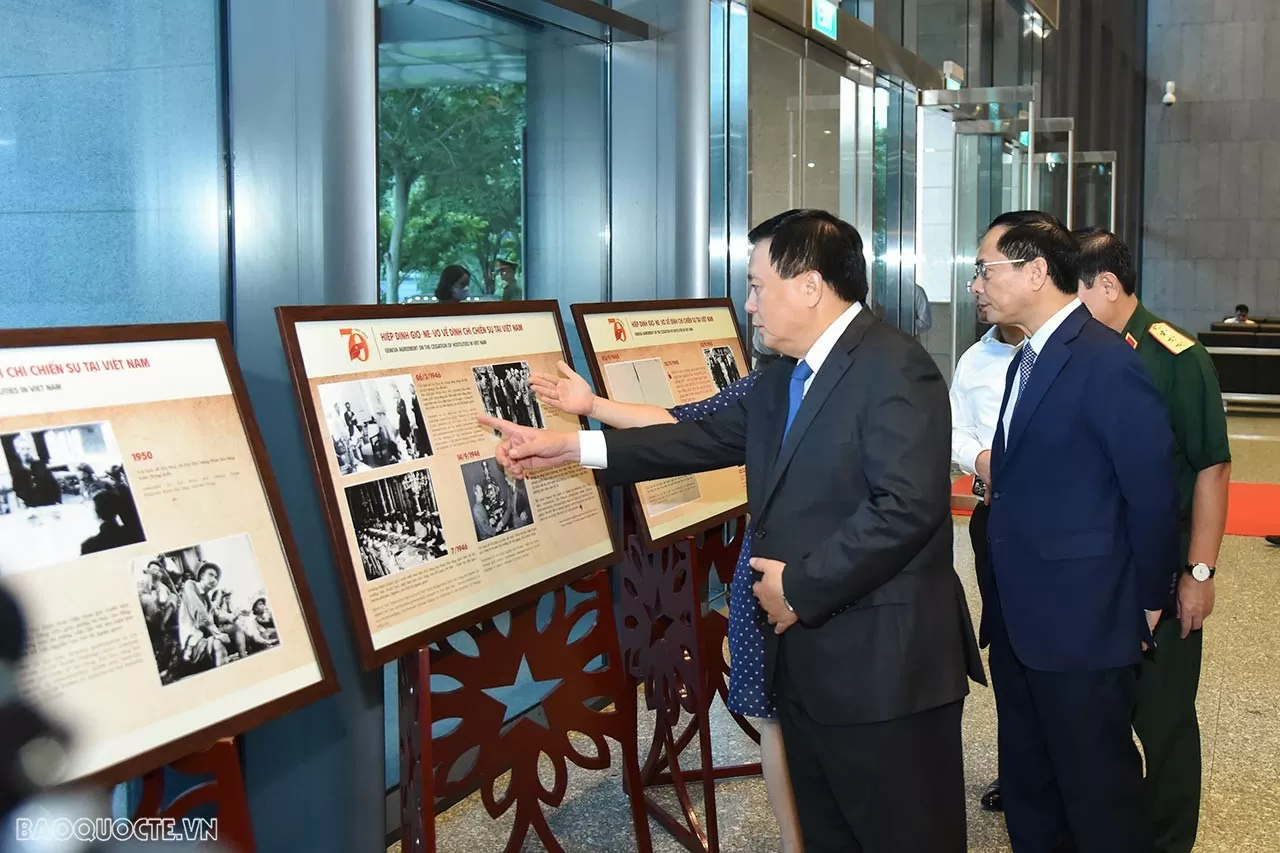 Khai mạc Hội thảo khoa học ’70 năm Hiệp định Geneve về đình chỉ chiến sự ở Việt Nam’ Khai mạc Hội thảo khoa học ’70 năm Hiệp định Geneva về đình chỉ chiến sự ở Việt Nam’