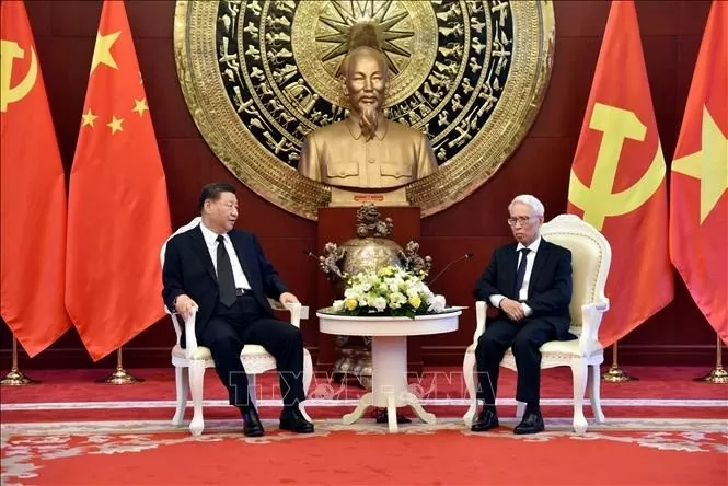 Tổng Bí thư, Chủ tịch Trung Quốc Tập Cận Bình viếng Tổng Bí thư Nguyễn Phú Trọng Tổng Bí thư, Chủ tịch Trung Quốc Tập Cận Bình viếng Tổng Bí thư Nguyễn Phú Trọng