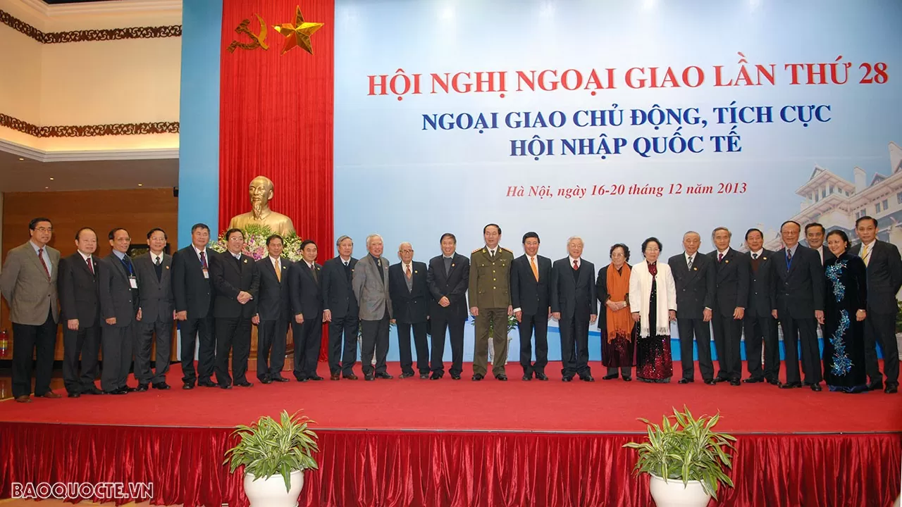 Những hình ảnh của Tổng Bí thư Nguyễn Phú Trọng tại các kỳ Hội nghị Ngoại giao Những hình ảnh của Tổng Bí thư Nguyễn Phú Trọng tại các kỳ Hội nghị Ngoại giao