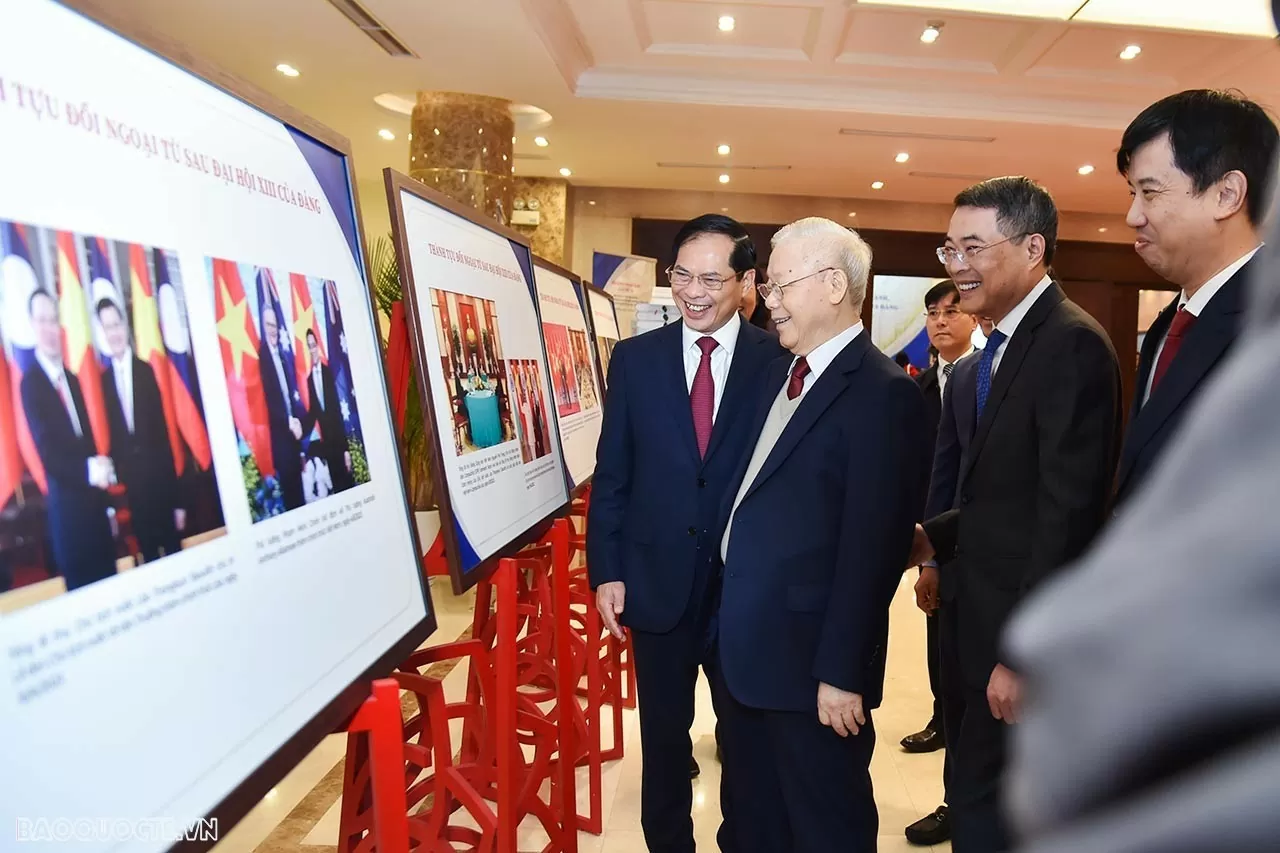 Những hình ảnh của Tổng Bí thư Nguyễn Phú Trọng tại các kỳ Hội nghị Ngoại giao Những hình ảnh của Tổng Bí thư Nguyễn Phú Trọng tại các kỳ Hội nghị Ngoại giao