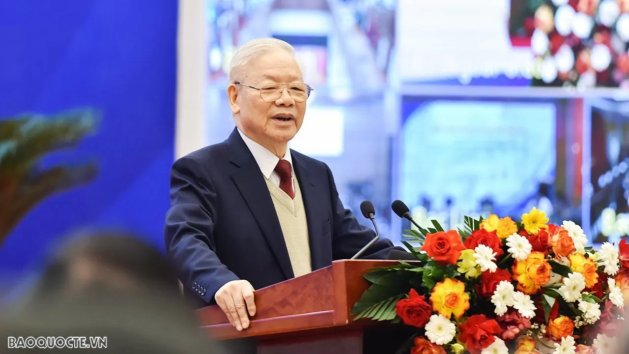 Những hình ảnh của Tổng Bí thư Nguyễn Phú Trọng tại các kỳ Hội nghị Ngoại giao Những hình ảnh của Tổng Bí thư Nguyễn Phú Trọng tại các kỳ Hội nghị Ngoại giao