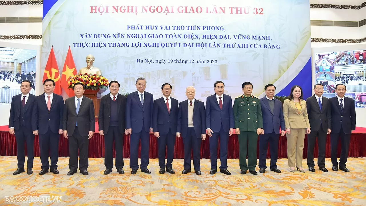 Những hình ảnh của Tổng Bí thư Nguyễn Phú Trọng tại các kỳ Hội nghị Ngoại giao Những hình ảnh của Tổng Bí thư Nguyễn Phú Trọng tại các kỳ Hội nghị Ngoại giao