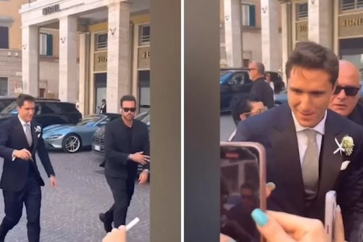 Ký tặng người hâm mộ trong ngày cưới, tiền đạo Chiesa được khen nức lời Ký tặng người hâm mộ trong ngày cưới, tiền đạo Chiesa được khen nức lời