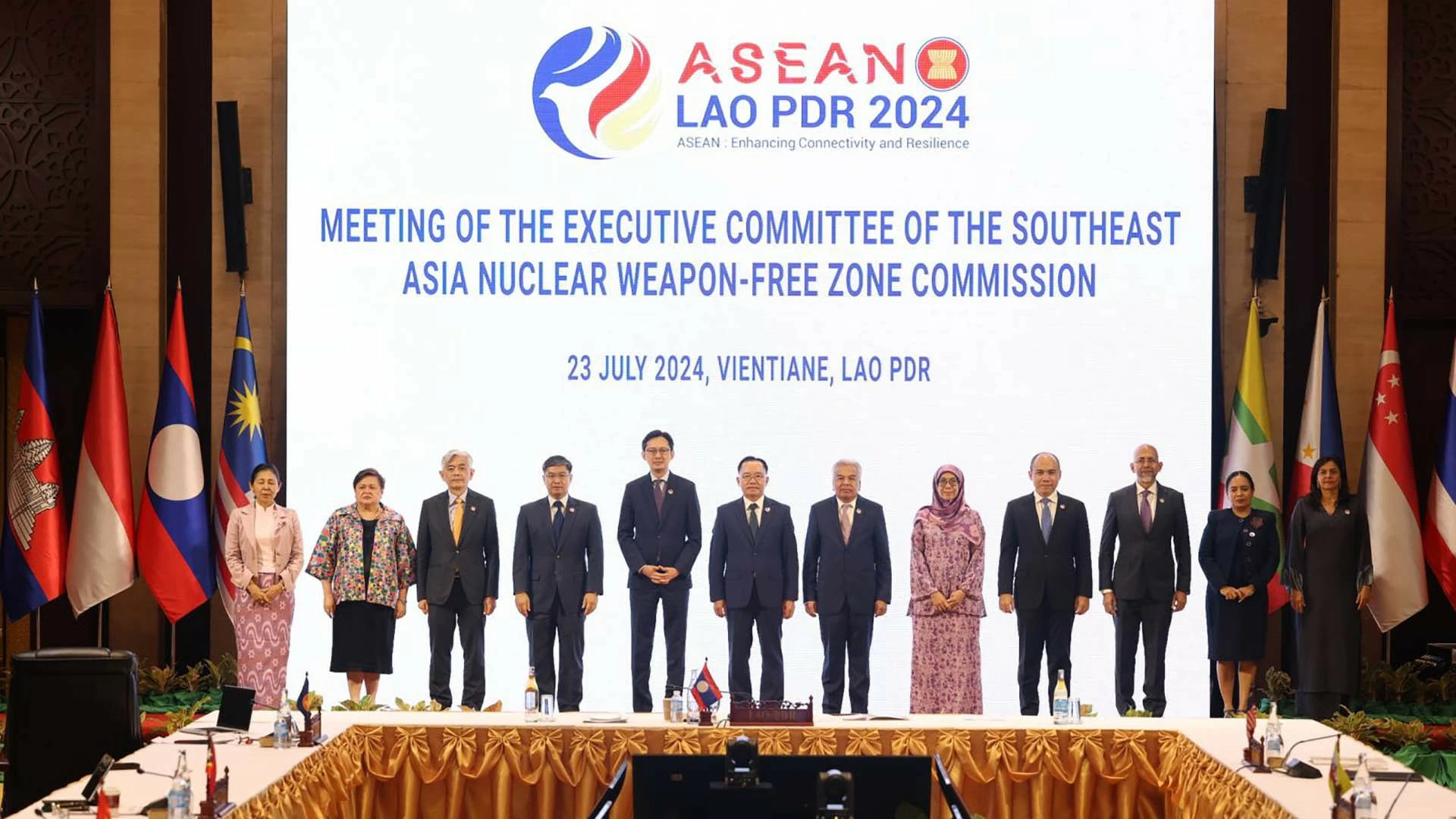 Hoàn tất công tác chuẩn bị cho Hội nghị Bộ trưởng Ngoại giao ASEAN lần thứ 57 và các Hội nghị liên quan Hoàn tất công tác chuẩn bị cho Hội nghị Bộ trưởng Ngoại giao ASEAN lần thứ 57 và các Hội nghị liên quan