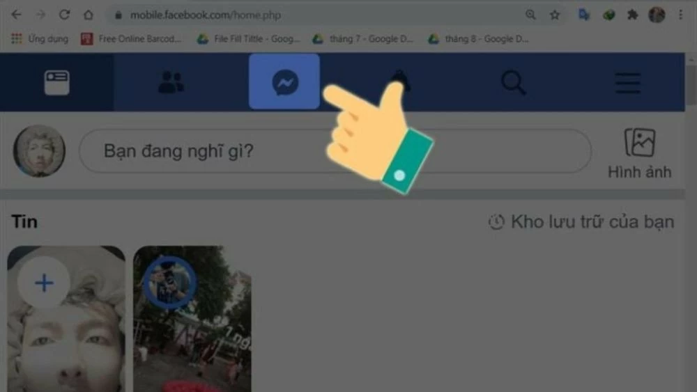 Xem tin nhắn đầu tiên trên Messenger của điện thoại và PC Xem tin nhắn đầu tiên trên Messenger của điện thoại và PC