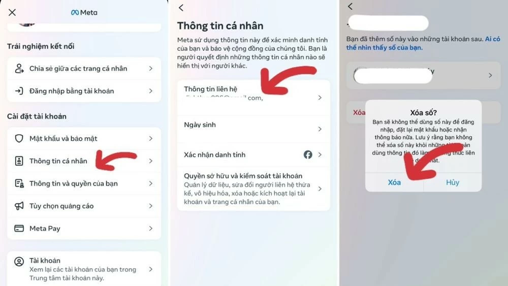 Hướng dẫn cách thêm, thay đổi số điện thoại trên facebook đơn giản Hướng dẫn cách thêm, thay đổi số điện thoại trên facebook đơn giản