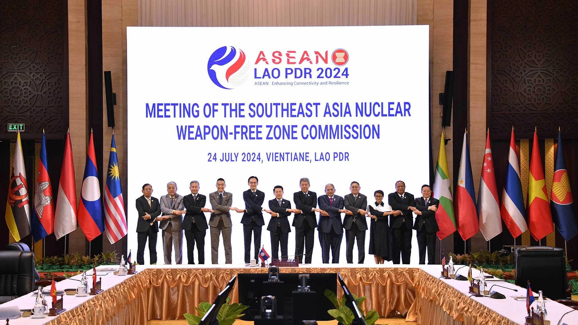 Ngày làm việc đầu tiên của các Bộ trưởng Ngoại giao ASEAN Ngày làm việc đầu tiên của các Bộ trưởng Ngoại giao ASEAN