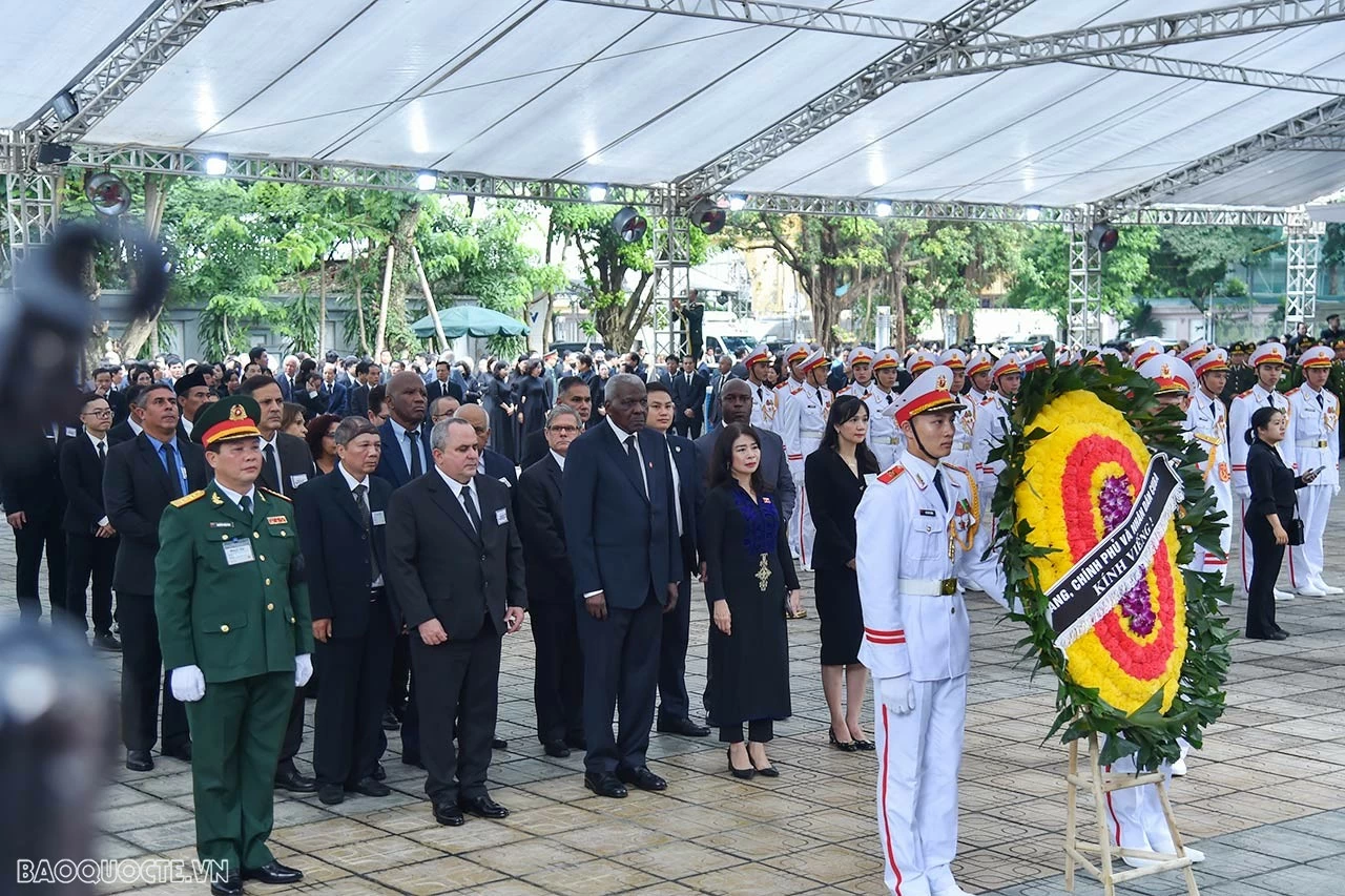 Đoàn Cuba: Tầm vóc quốc tế của Tổng Bí thư Nguyễn Phú Trọng phản ánh vị thế ngày càng cao của Việt Nam Đoàn Cuba: Tầm vóc quốc tế của Tổng Bí thư Nguyễn Phú Trọng phản ánh vị thế ngày càng cao của Việt Nam